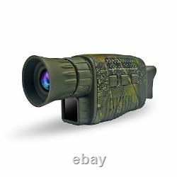 5X Digital Night Vision Monocular with Infrared Illuminator Photos Videos cm