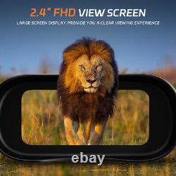 5X Digital Zoom Night Vision Binoculars Video Record Goggles NVG with 32GB SD Card