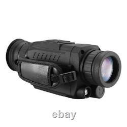 5X Optical 8GB Digital Night Vision Monocular 200M in Full Darkness for Hunting