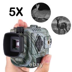 5x18mm Digital Night Vision Monocular 8GB DVR Observing Wildlife Telescope