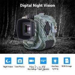 5x18mm Digital Night Vision Monocular 8GB DVR Observing Wildlife Telescope