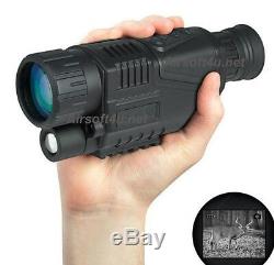 5x40 Infrared IR Digital 1.44 LCD Monocular Zoom Night Vision Scope Video Photo