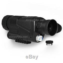 5x40 Infrared IR Digital 1.44 LCD Monocular Zoom Night Vision Scope Video Photo