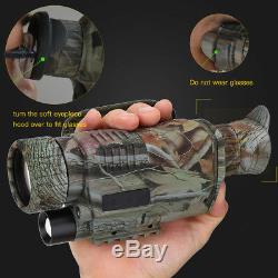 5x40 Infrared IR Night Vision Digital Video Camera Monocular Scope Telescope SS