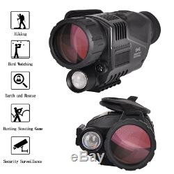 5x40mm Digital Monocular Night Vision-Infrared IR Camera with 1.5 inch TFT LCD
