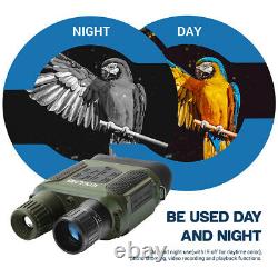 7X31 Night Vision Binoculars IR Scope with 2 TFT LCD 32G TF Card for Hunting