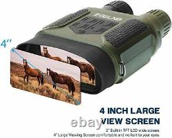 7X31 Night Vision Goggles Binoculars for Day & Night Darkness Photo Video Record
