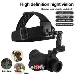 7X Digital Night Vision Monocular Cross Cursor 850nm Infrared Scope Head-Mounted