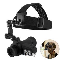 7X Digital Night Vision Monocular Cross Cursor 850nm Infrared Scope Head-Mounted