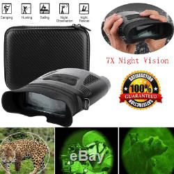 7X Zoom Infrared Digital HD Binoculars Telescope Hunting Camera Night Vision New