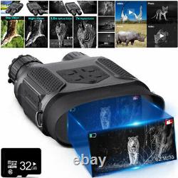 7x31 Hunting IR Digital Night Vision Binocular Telescope Camera NV400B + 32GB