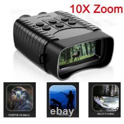 850nm Infrared Night Vision Goggles Hunting Binoculars 10X Zoom IR Record Camera