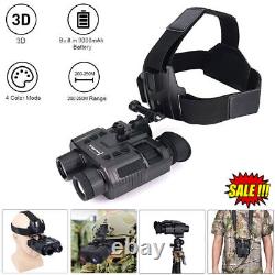 850nm Night Vision Goggles IR Infrared Technology Hunting Binocular 3D Digital