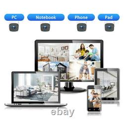 8CH NVR Wireless IP Cam CCTV 1080P Outdoor Surveillance Security Camera System