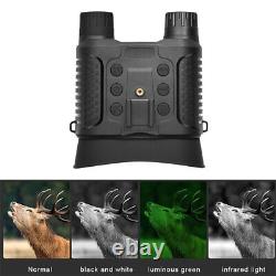 8X 1080P Night Vision Binoculars Infrared Digital Head Mount Goggles for Hunting