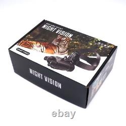 8X Zoom IR Night Vision Binoculars Head Mount 850nm Digital Hunting Goggles