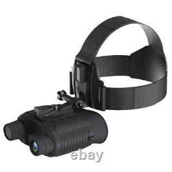 8X zoom Night Vision Binoculars for Hunting Infrared Digital Head Mount Goggles