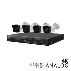 8 Channel DVR Security System with 4x Ultra HD 4K 8.3MP H. 265 Camera Night Vision