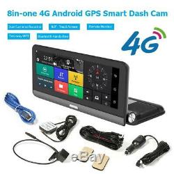 8in 3G/4G HD 1080P Car DVR Dash Camera GPS Dual Lens Android 5.1 Video Recorder