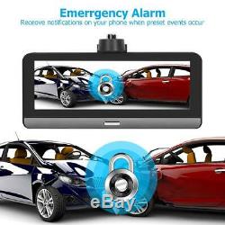 8in 3G/4G HD 1080P Car DVR Dash Camera GPS Dual Lens Android 5.1 Video Recorder