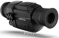 ACPOTEL Night Vision Monocular, 5 X 35 Digital Night Vision HD Scopes with Recha