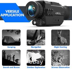 ACPOTEL Night Vision Monocular, 5 X 35 Digital Night Vision HD Scopes with Recha