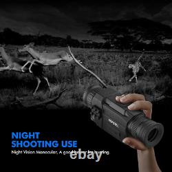 ACPOTEL Night Vision Monocular, 5 X 35 Digital Night Vision HD Scopes with Recha