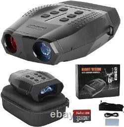 AMOSSO Digital Night Vision Goggles Binoculars-1900FT Viewing in 100% Darkness, H
