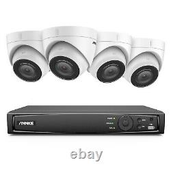 ANNKE 8MP 8CH NVR HD 4K Audio POE Security Camera System IP Network Onvif H. 265+