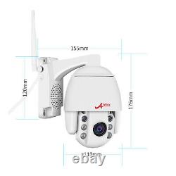 ANRAN 5MP Home Security Camera System Wireless Pan/Tilt CCTV 2Way Audio Outdoor