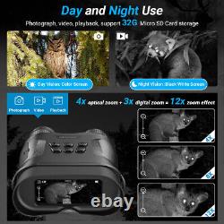 APEXEL 1080p Video Digital Zoom day Night Vision Infrared Hunting Binoculars IR
