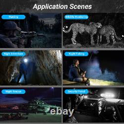 APEXEL 1080p Video Digital Zoom day Night Vision Infrared Hunting Binoculars IR