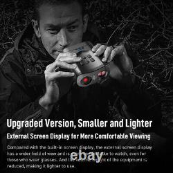 APEXEL 15x 3''Screen NightVision Goggles Binoculars IR Vision for HuntingCamping