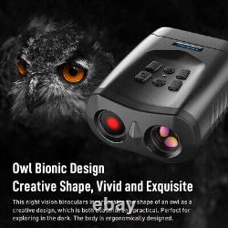 APEXEL 15x 3''Screen NightVision Goggles Binoculars IR Vision for HuntingCamping