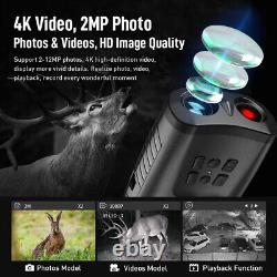 APEXEL 15x 3''Screen NightVision Goggles Binoculars IR Vision for HuntingCamping