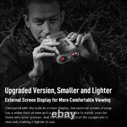 APEXEL Binoculars 3'' LCD Screen 5X Digital Zoom Infrared Night Vision Goggles