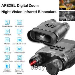 APEXEL Digital Night Vision Binoculars Outdoor Infrared 1080P Hunting Camping