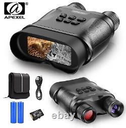 APEXEL HD Upgrade Night Vision Device Infrared Military Binoculars Digital 1080P