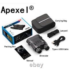 APEXEL HD Video Night Vision Binoculars Infrared Digital Zoom Hunting IR Camera