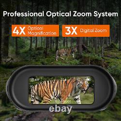 APEXEL Night Vision Binoculars 12x Zoom Hunting Telescope Digital Military Scope