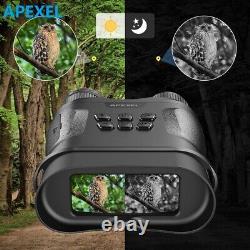 APEXEL Video Digital 12X Zoom HD Night Vision Infrared Binoculars 800m IR Camera