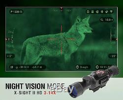 ATN 3-14x Digital Night Vision Rifle Scope Tactical Hunting Video Range Finder