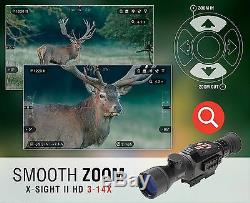 ATN 3-14x Digital Night Vision Rifle Scope Tactical Hunting Video Range Finder