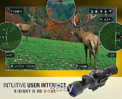 ATN 3-14x Digital Night Vision Rifle Scope Tactical Hunting Video Range Finder