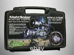 ATN X-Sight 4K Pro 3-14x Rifle Scope / NightSnipe NS750 Extreme Dimmable IR Kit