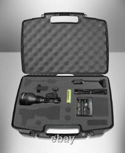 ATN X-Sight 4K Pro 3-14x Rifle Scope / NightSnipe NS750 Extreme Dimmable IR Kit