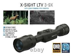 ATN X-Sight LTV 3-9x Day & Night Digital Rifle Scope, New, Free Shipping