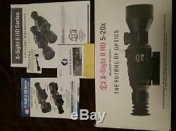 ATN X-sight II HD 5-20x Smart Digital Night Vision + IR850 torch