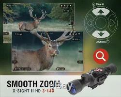 ATN X-sight II Smart HD Digital Day / Night Vision 3-14x Rifle Scope