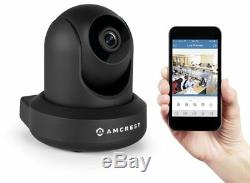 Amcrest 2-Pack IP3M-941B UltraHD 2K 3MP 90°WiFi Video Monitor Security Dual Band